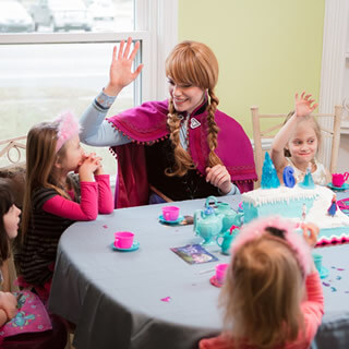 What can you do at a princess party?